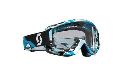 Scott recoil xi pro w/ silver chrome works lens adult goggles,vandal/blue