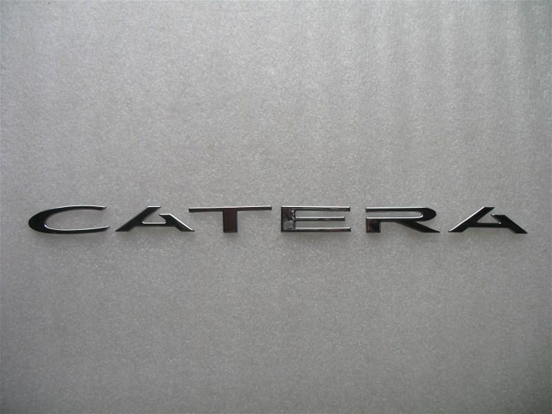 1998 cadillac catera rear trunk logo emblem chrome decal badge used oem 97 98 99