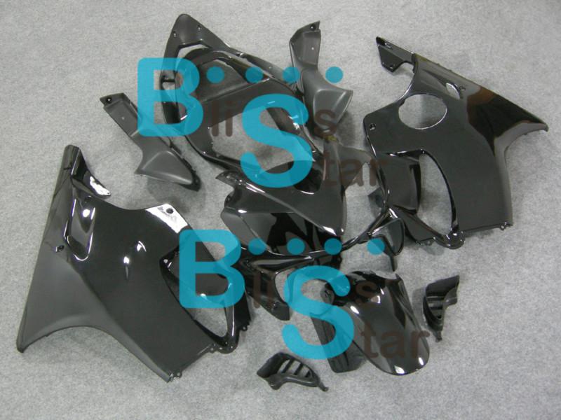 Injection fairing gloss black bodywork fit cbr600f4i cbr600 f4i 2001-2003 6 w6