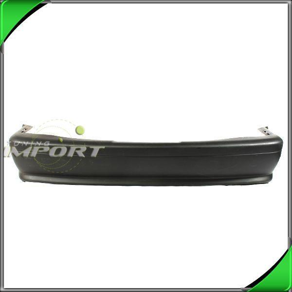 91-95 saturn sl sw1 facial matte black textured plastic rear bumper cover new