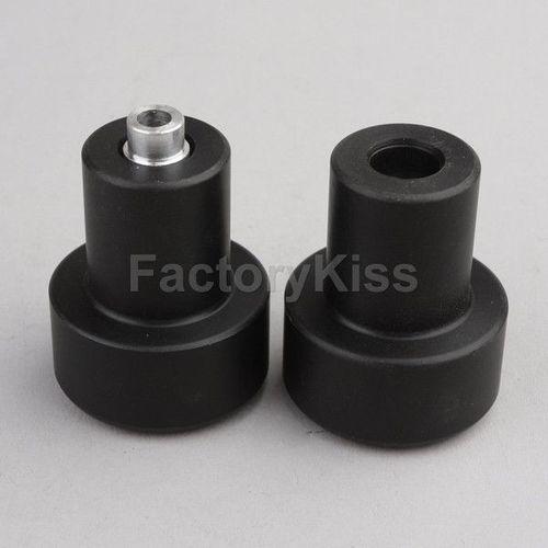  gau motorcycle frame slider for kawasaki zx-6r zx9r zx1r 1998-2002 black