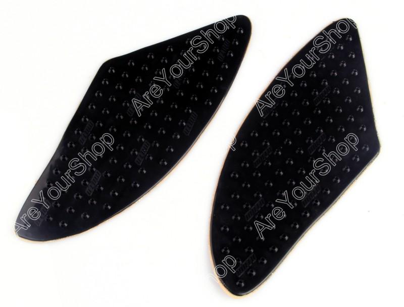 Tank traction pad side gas knee grip protector 3m kawasaki zx10r 2006-2007 black