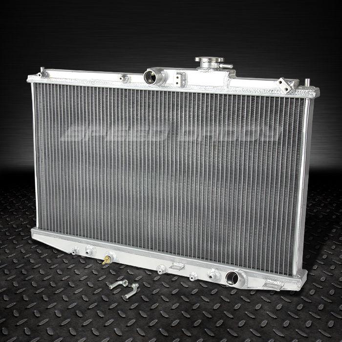 2-row dual core full aluminum racing radiator 98-02 honda accord 2.3 i4 f23a1-a5