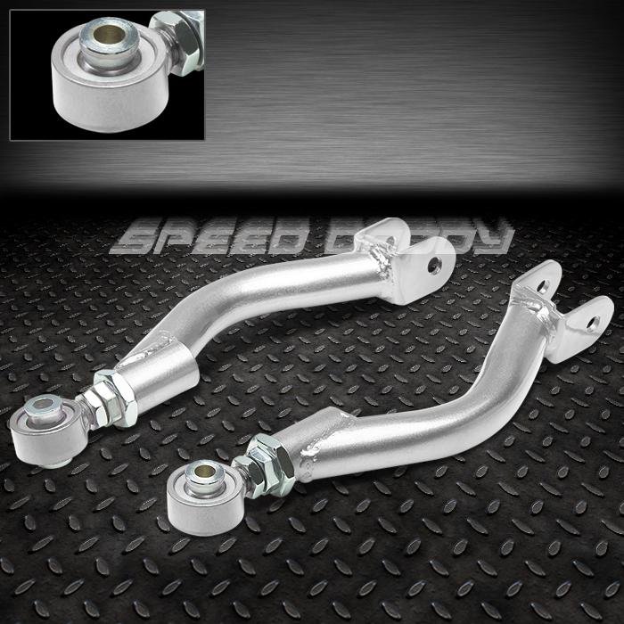 Adjustable rear upper camber control arm kit 95-98/02 240sx s14 s15/gtr silver