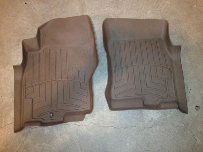 Weathertech digital fit floor mats 2005-2011 pathfinder 2005-2012 xterra