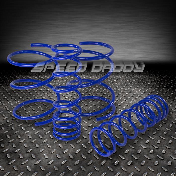 2.5"drop suspension lowering springs/spring 06-12 mit eclipse gs/gt dk4a/2a blue