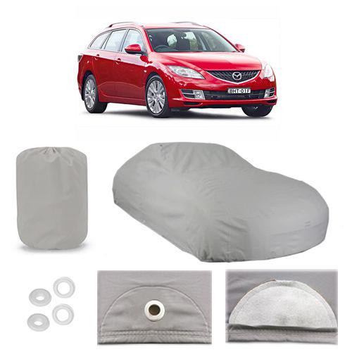 Mazda 6 5 layer car cover fitted water proof outdoor rain snow sun dus