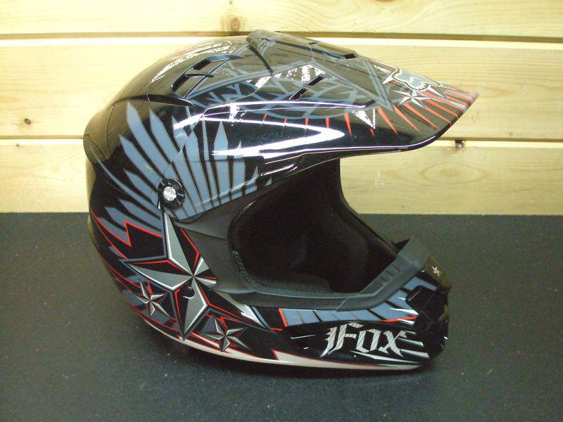 Fox racing v1 pilot helmet - size xs  53-54 cm