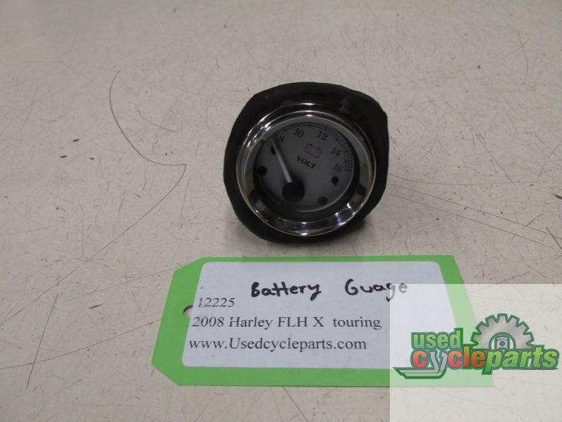  2008 harley flh flhx street glide-free usa shipping-voltmeter  volt gauge 