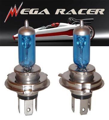 H4/hb2-9003 x2 white 5000k high low beam dual xenon halogen headlight pair bulbs