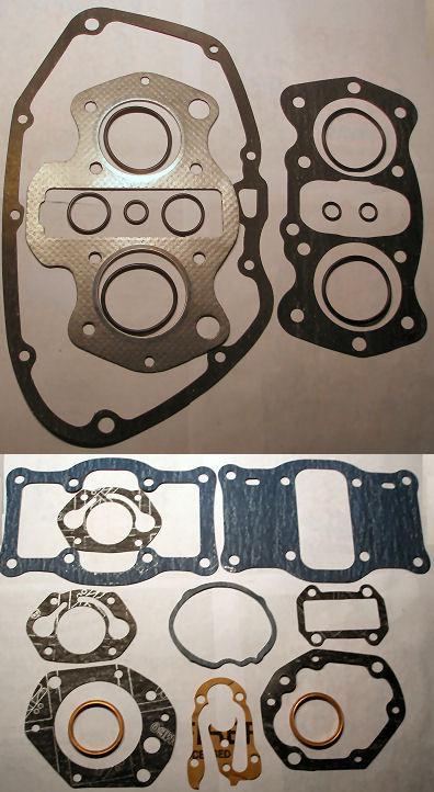 Vintage honda motorcycle engine gasket set ca/cb/cl/77 dream hawk scrambler