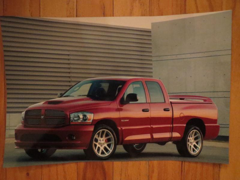 2006 dodge ram srt10 crew pickup truck mopar dealer used car lot photo poster