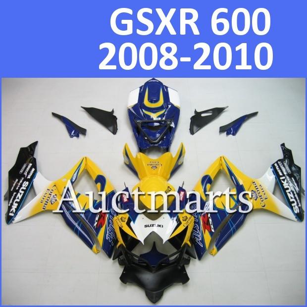 Fit suzuki 08 09 10 gsxr 750 gsxr 600 gsx-r 2008 2009 2010 fairing k8 d11 j3