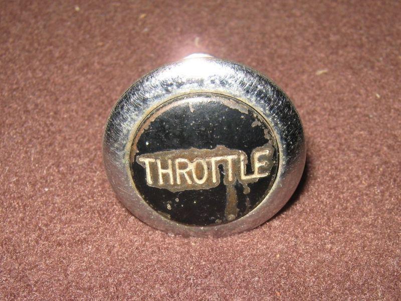 Original throttle knob for 1951 dodge ¾ truck b3 series