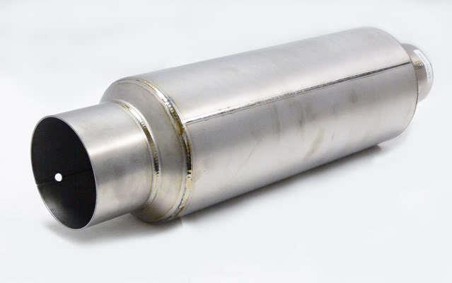 Obx muffler 3.0" inlet univ titanium mgx01 corolla rsx