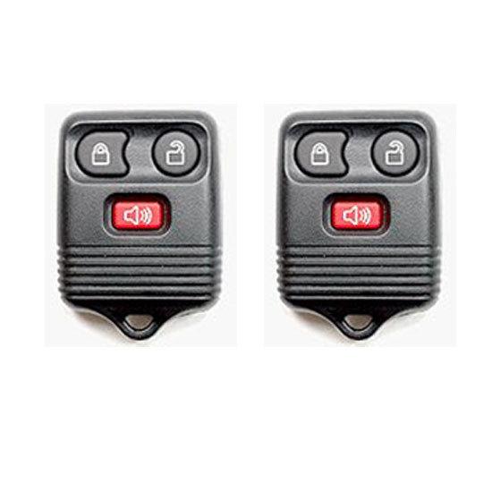 2 x new ford keyless entry key remote fob clicker + free programming