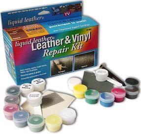 As seen on tv liquid leather & vinyl kit - repair holes rips new - car boat seat