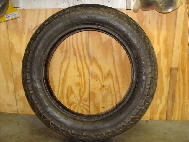 * new dunlop tire 130/90/15 15" k627 harley honda yamaha vintage tread