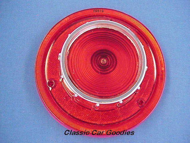 1956 ford tail light lenses (2) new! t-bird, too!