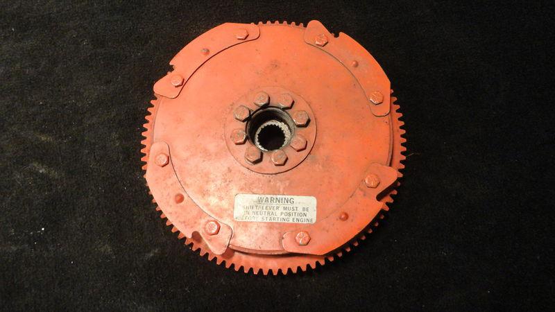 Used flywheel #2494a27 for 1978 mercury 85hp inline 4 cyl outboard motor