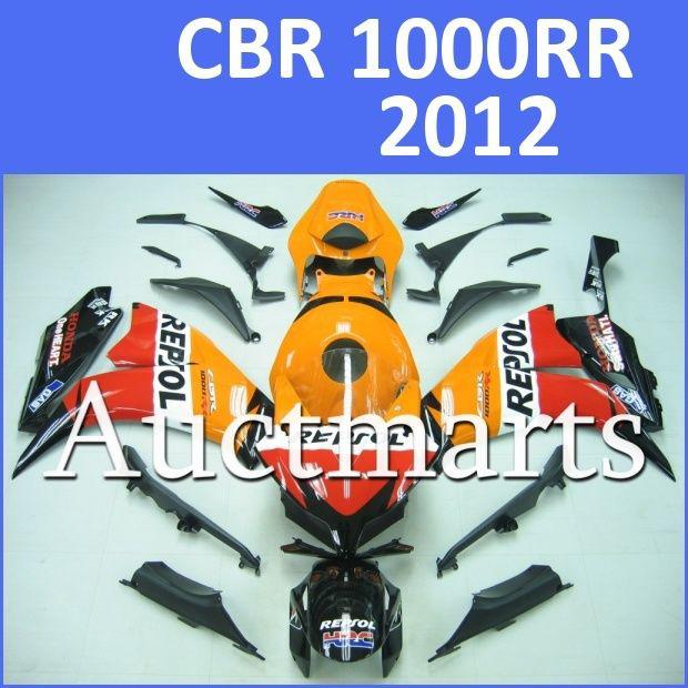 Fit honda 2012 cbr1000rr cbr 1000 rr 12 fireblade bodywork fairing d11 v11