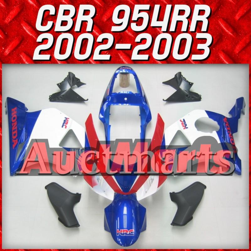 Fit honda 02 03 cbr954rr cbr 954 rr 2003 2004 fairing kit abs plastics c10 f25