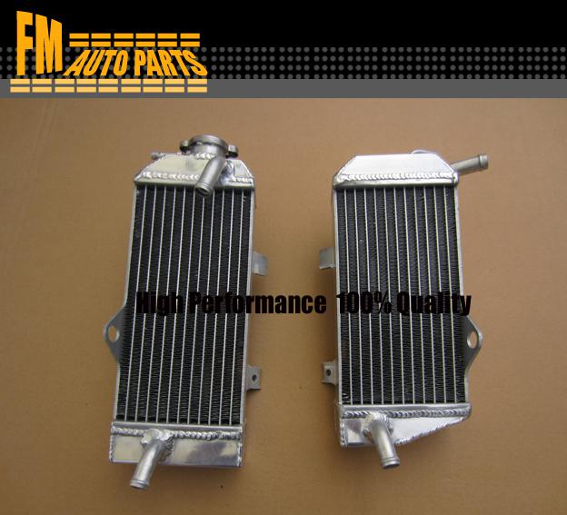 Aluminum radiator fit honda crf450x crf450r 2009 2010 2011 2row come with a pair