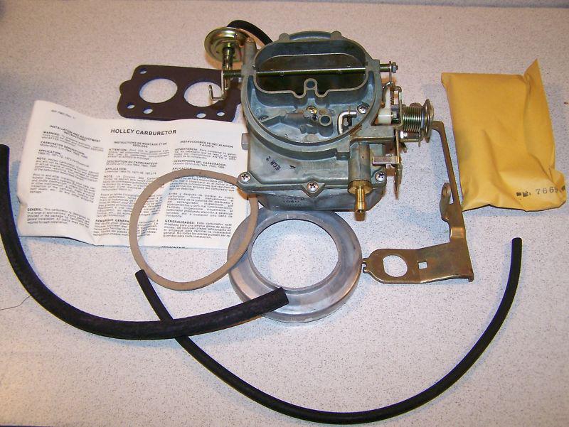 Nos holley 2-226 carburetor 1971 1972 chevrolet passenger cars 350 400 2bbl