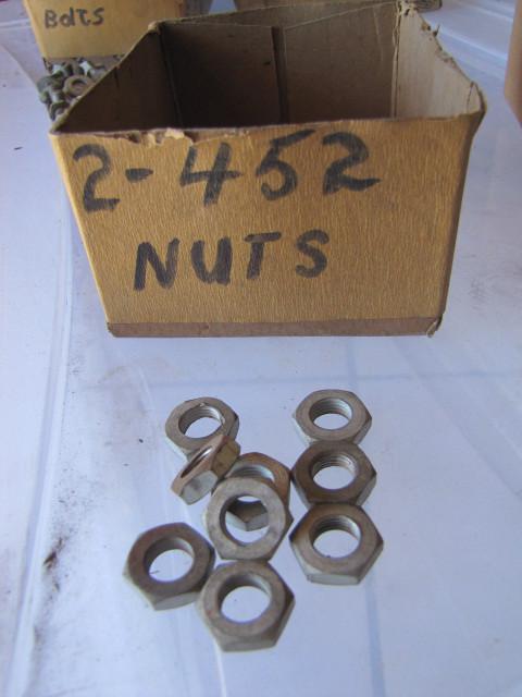 Nos bsa nuts p/n 2-452 triumph other british motorcycle