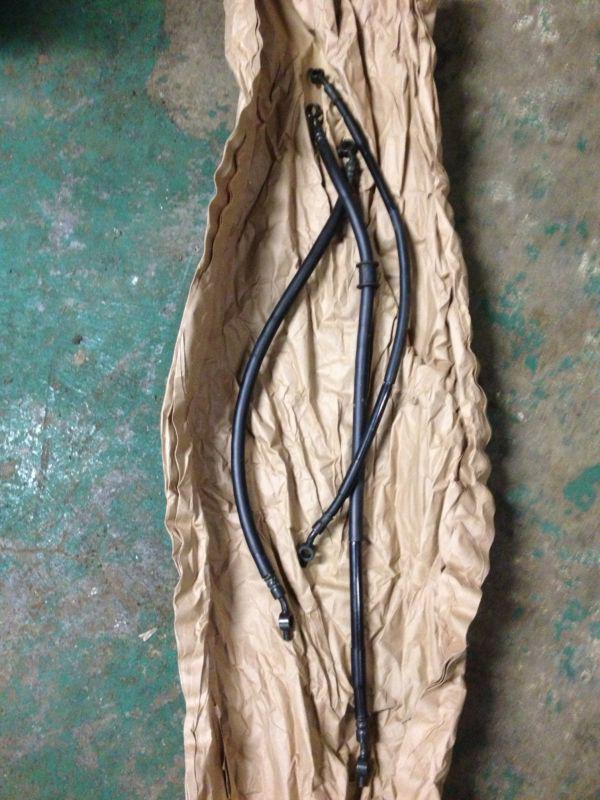 04 05 2004 2005 kawasaki zx10r oem front and rear brake lines