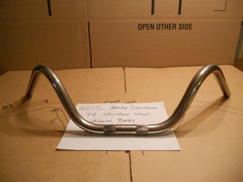 Nos classic harley davidson handlebars -74 part number