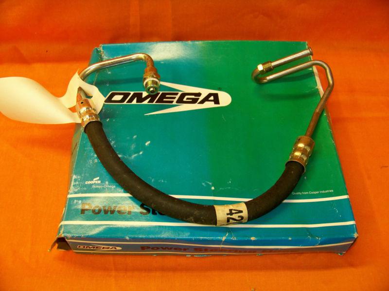 Omega hose 4206 power steering pressure line hose assembly ford 7.3l diesel