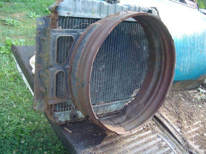 1963 chevrolet impala radiator & fan shroud 