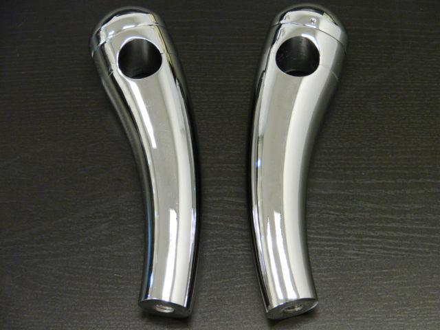 7" chrome handlebar pullback risers for yamaha v-max royal road v-star warrior