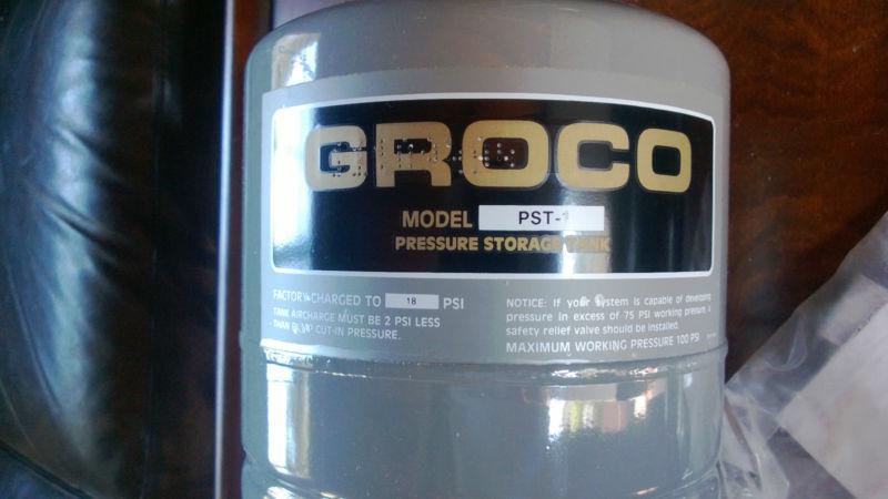 Groco 1 gal pressure storage tank pst1