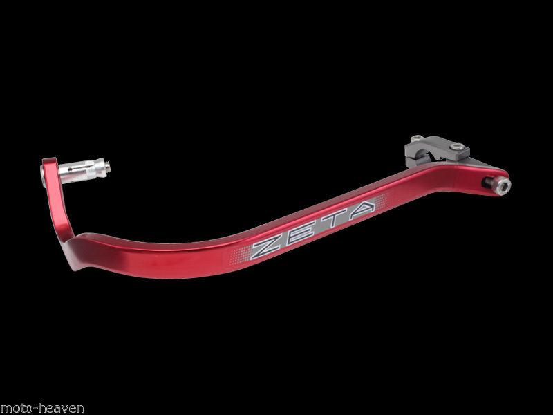 Zeta armor bend brush handguard handguards red 7/8" drop down hand guard 0004