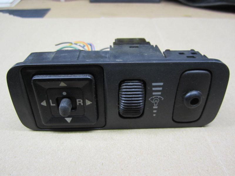 Mitsubishi galant 95-98 power mirror switch dash dimmer switch w/ bezel & insert