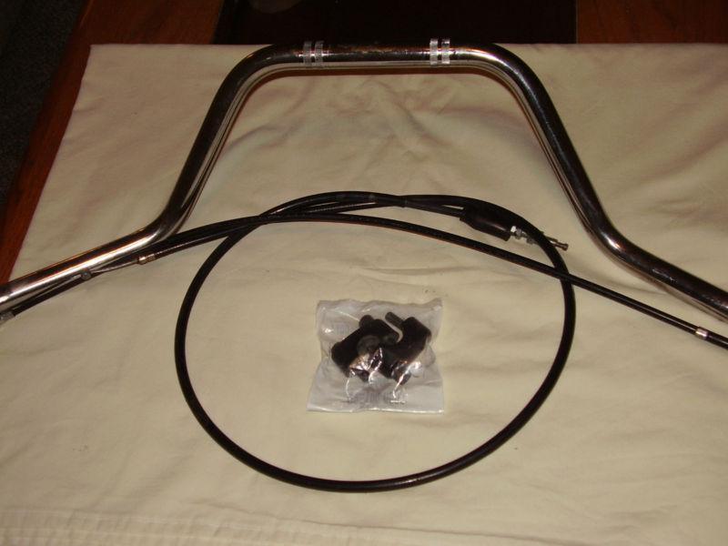 Honda handle bars and gas and clutch cables