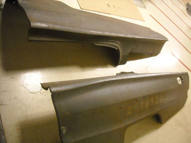 Mopar nos 1966 coronet right and left quarter panels, 2528925. 