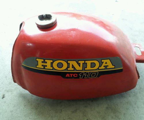 70-80 honda us90 atc90 atc110 fuel gas petrol tank w/ cap atc 90 110