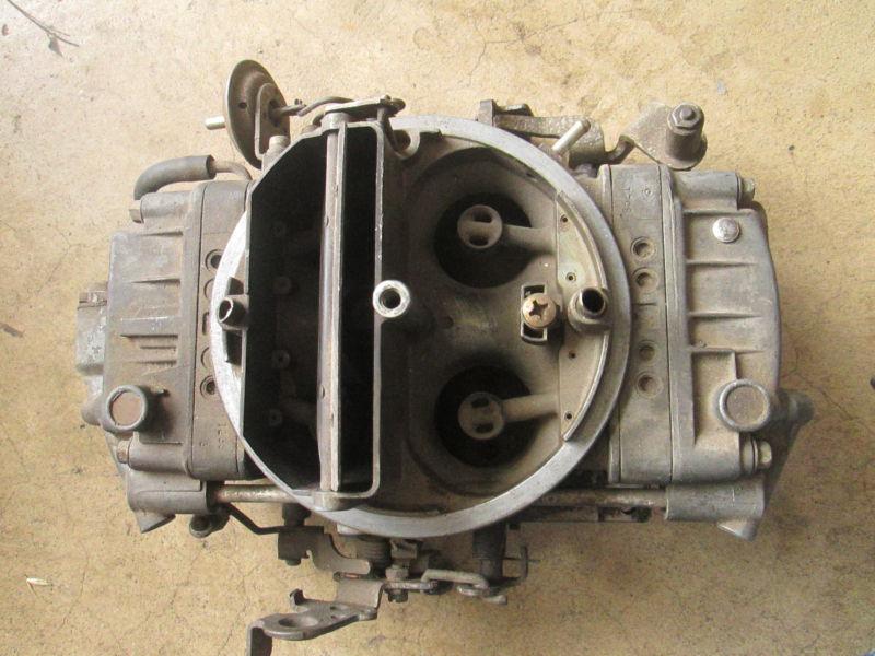 Holley carburetor 650 cfm list# 6210-3 double pumper spread bore  holly carb 