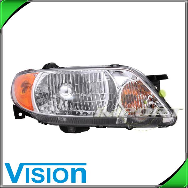 Passenger right side headlight lamp assembly replacement 01-03 mazda protege 4dr