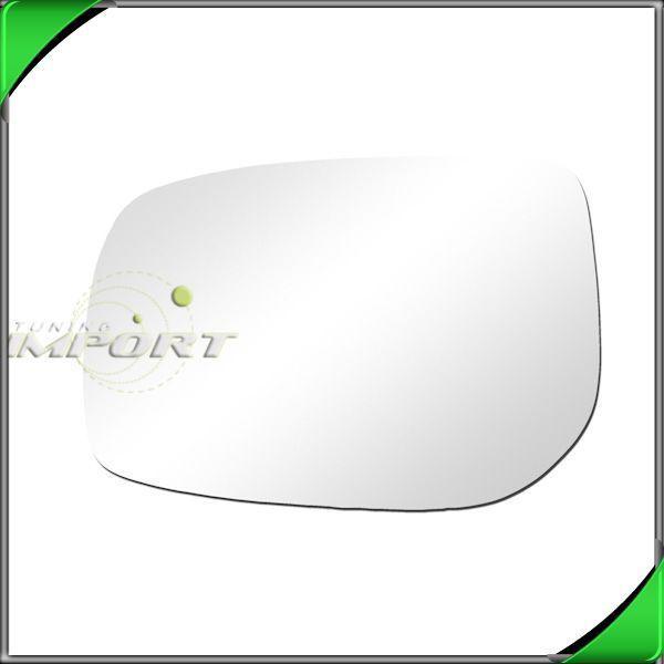 New mirror glass left driver side door view 07-10 toyota yaris coupe sedan l/h