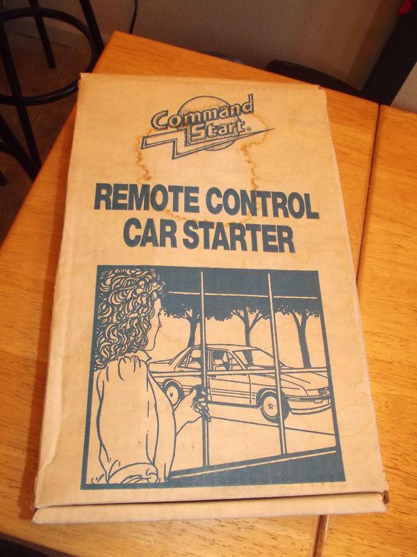 Vintage "command start"  remote control car starter