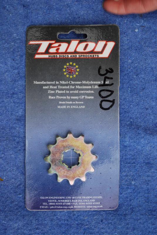 Talon front sprocket fits kawasaki kx60 kx65 kx80 kx100 and suzuki rm65     12t