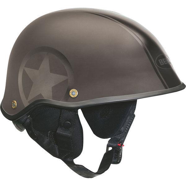 Black xs/s bell helmets drifter dlx black ops half helmet