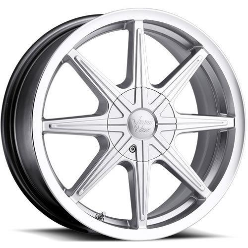 15x6.5 hypersilver vision kryptonite wheels 5x100 5x4.5 +38 chevrolet beretta