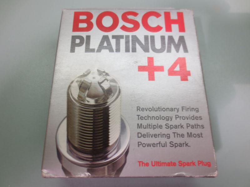 Bosch platinum +4 # 4477 sparks plug 4 pack