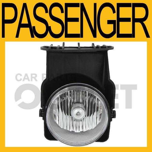 03 04 gmc sierra 1500 2500 3500 hd fog light lamp assembly right passenger side 