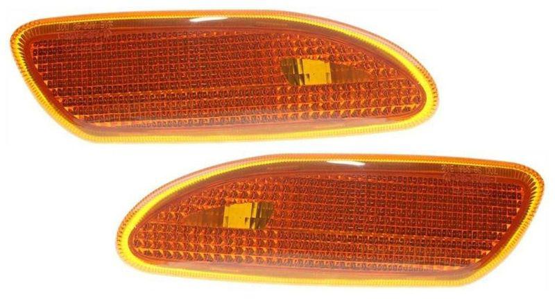 Side marker light lamp pair set (driver & passenger side, qty 2)